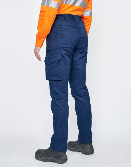 WP26 UNISEX COTTON STRETCH RIP-STOP WORK PANTS