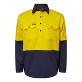 WS4254-Hybrid Two Tone Shirt