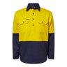 WS4254-Hybrid Two Tone Shirt