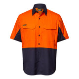 WS6067-Ripstop Ss Vented Shirt