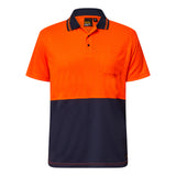 WSP208-Hi Vis Lightweight Ss Polo