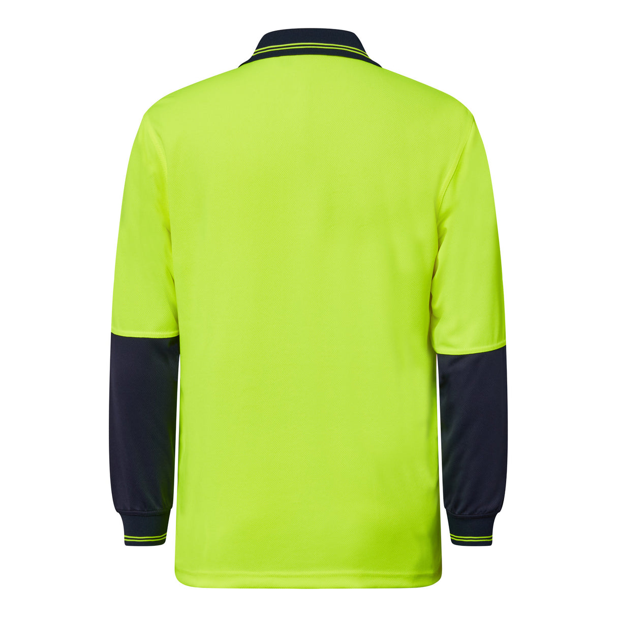 WSP202-Hi Vis Two Tone Ls Polo Pocket