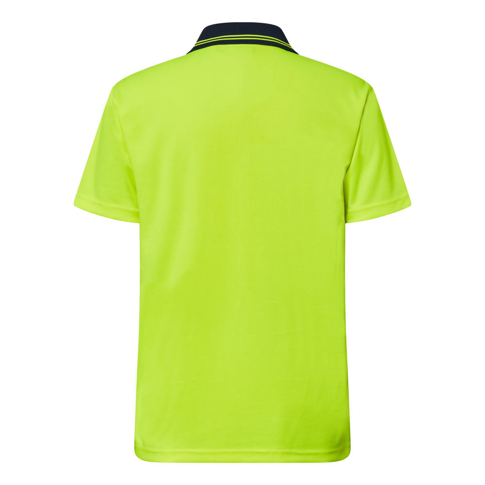 WSP208-Hi Vis Lightweight Ss Polo