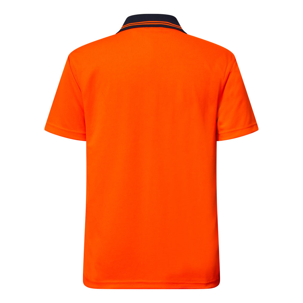 WSP208-Hi Vis Lightweight Ss Polo