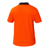 WSP401-Hi Vis Two Tone Ss Polo Cb