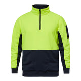 WT8012-Hi Vis 1/2 Zip Pullover