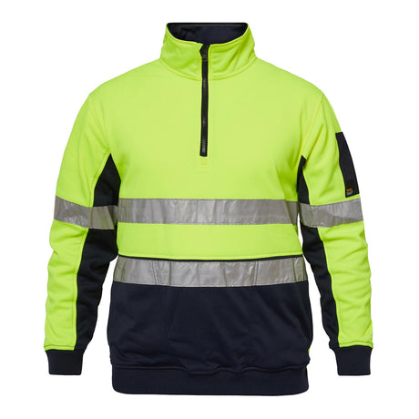 WT8013-Hi Vis 1/2 Zip Pullover Tape