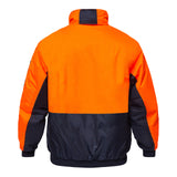 WW9012-Two Tone Bomber Jacket