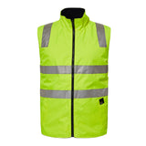 WW9014-Hi Vis Reversible Vest W/Tape