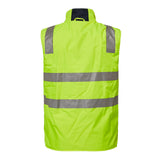 WW9014-Hi Vis Reversible Vest W/Tape