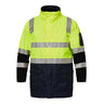 WW9022-HI VIS 4 IN 1 JACKET WITH TAPE