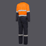 Y00055-Shieldtec FR Hi Vis Spliced Coverall with FR Tape