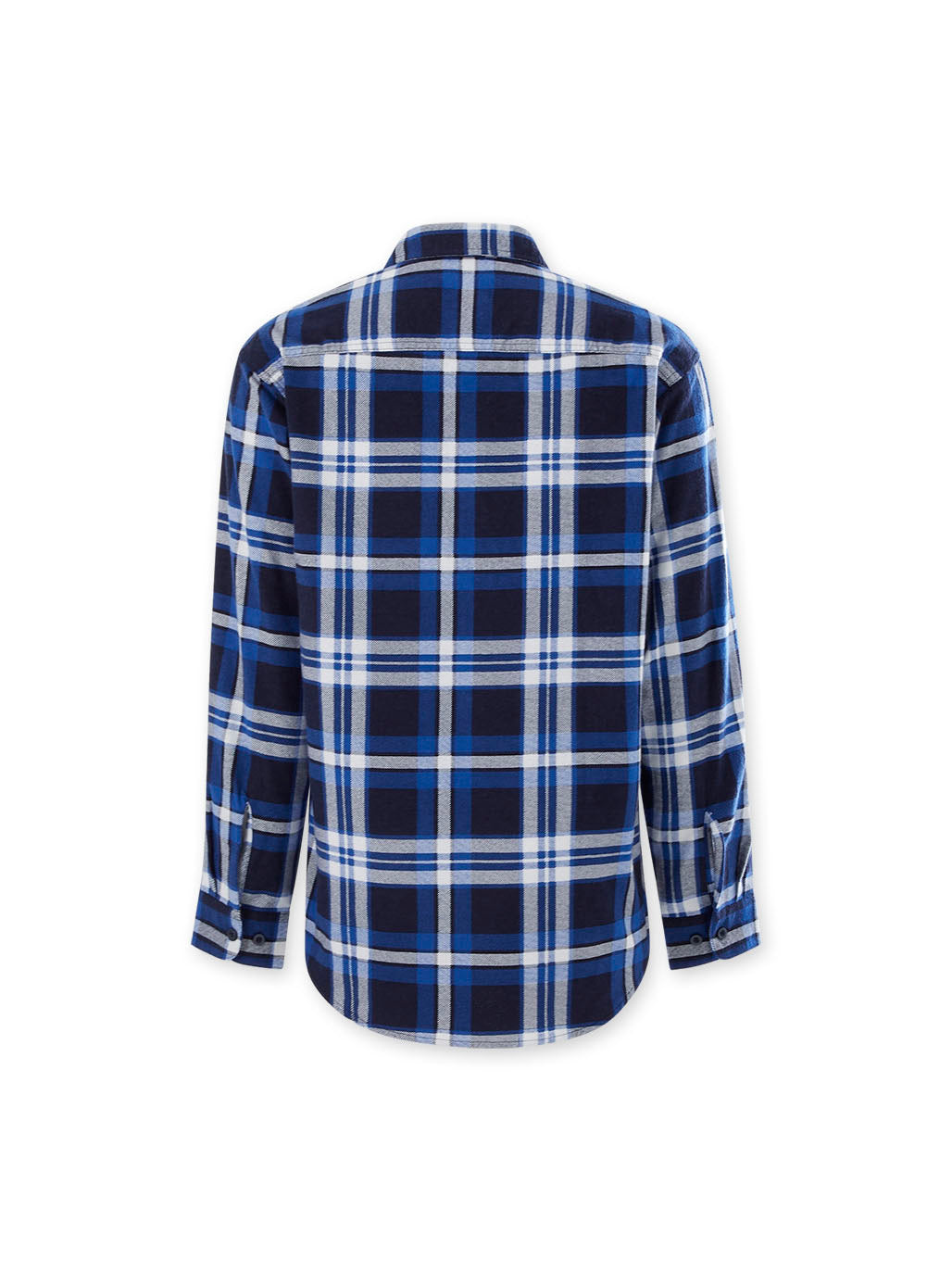 Y04006-Hard Yakka Core Mens Long Sleeve Closed Front Check Flannel Shirt