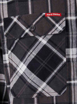 Y04006-Hard Yakka Core Mens Long Sleeve Closed Front Check Flannel Shirt