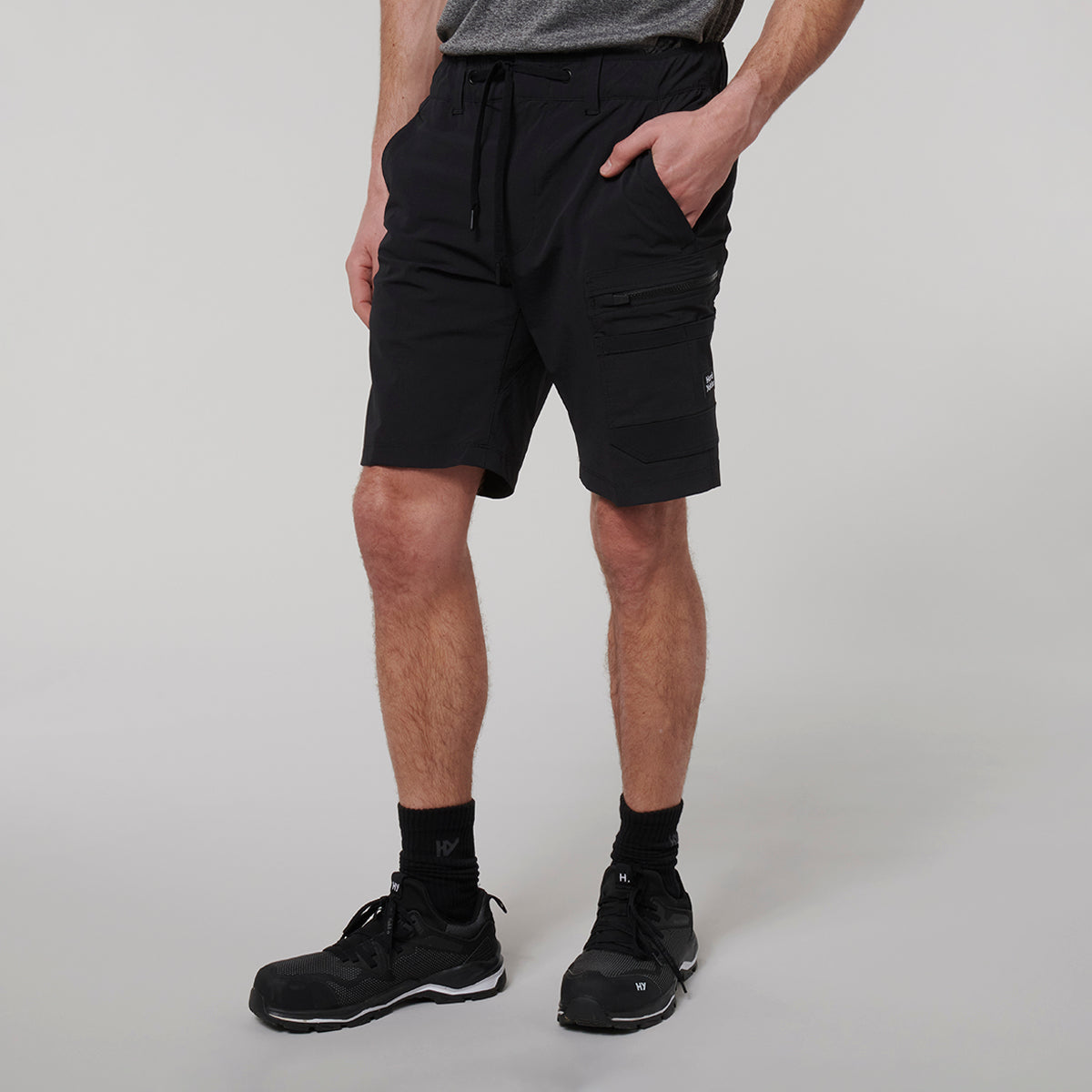 Y05167-Hard Yakka Mens X Mid Shorts