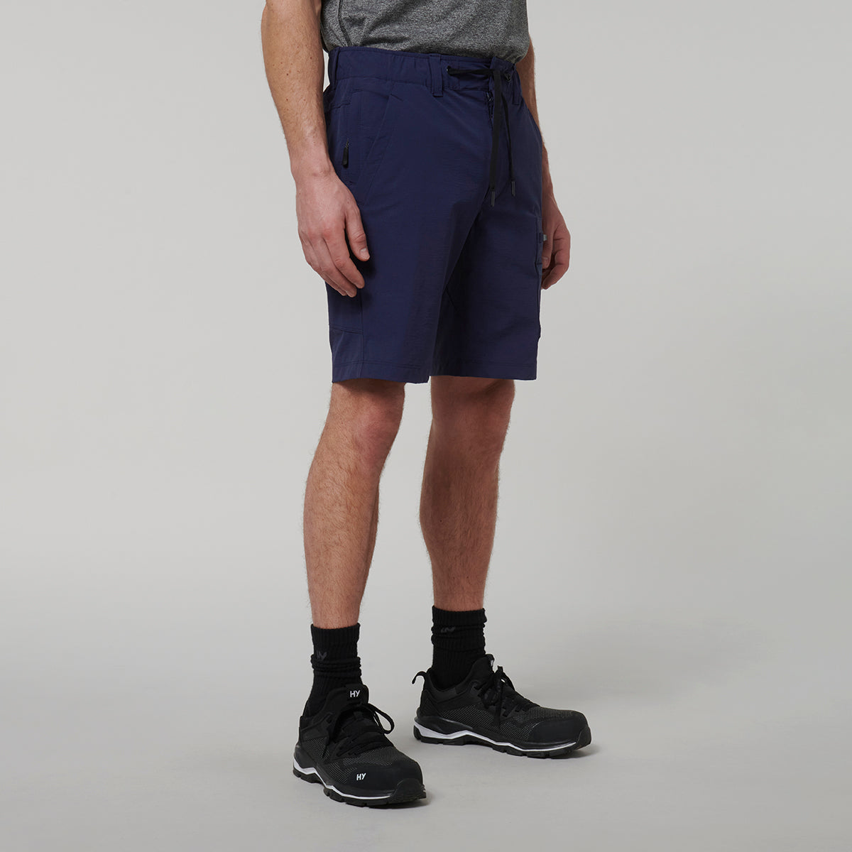 Y05167-Hard Yakka Mens X Mid Shorts