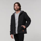 Y06744-Hard Yakka Mens Heritage Canvas Hood Jacket