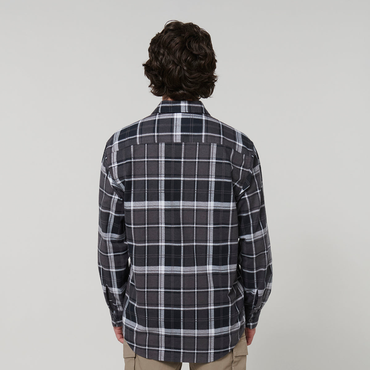 Y07752-Hard Yakka Core Mens Long Sleeve Check Flannel