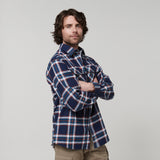 Y07752-Hard Yakka Core Mens Long Sleeve Check Flannel