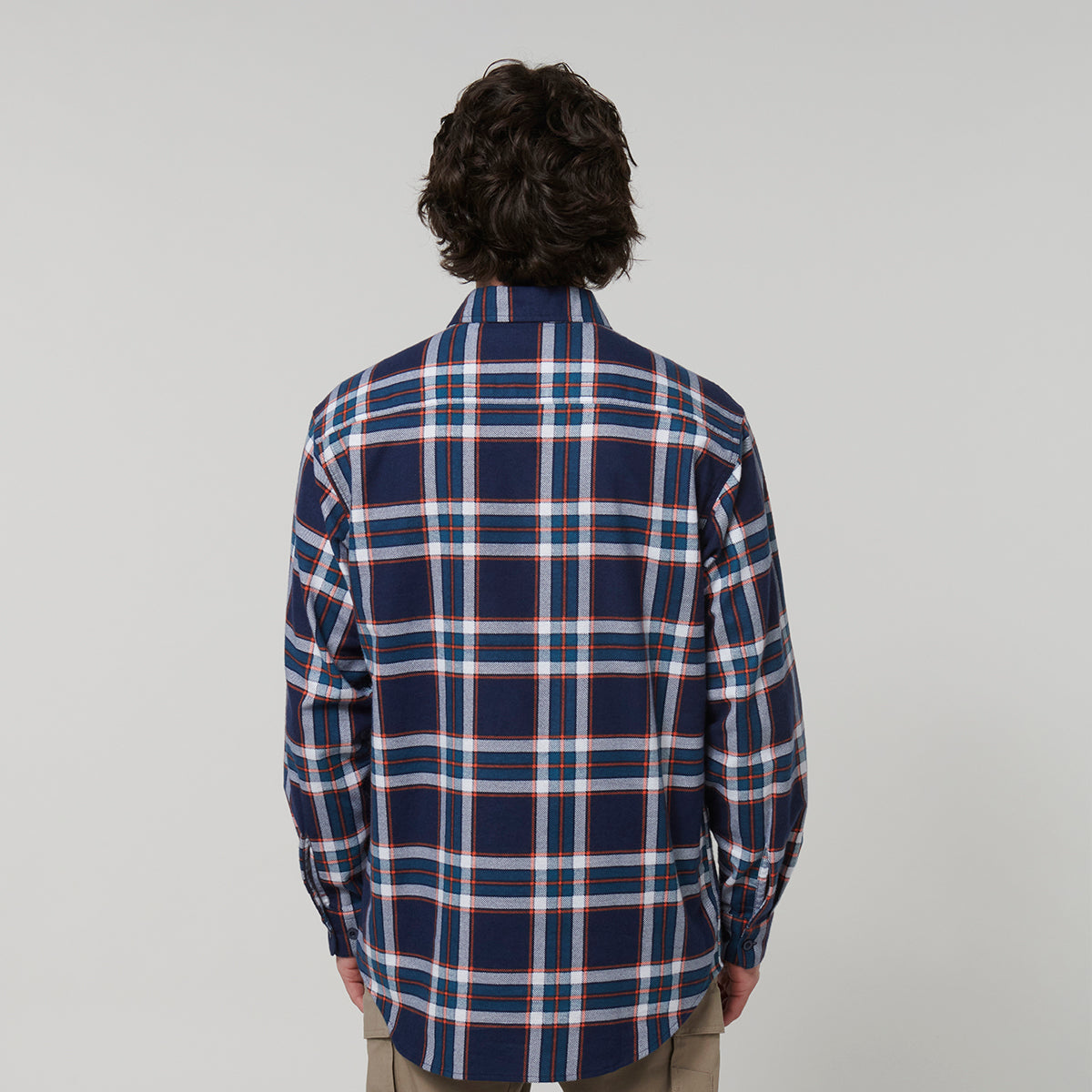 Y07752-Hard Yakka Core Mens Long Sleeve Check Flannel