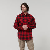 Y07752-Hard Yakka Core Mens Long Sleeve Check Flannel