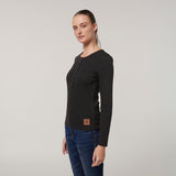 Y08237-Hard Yakka Womens Henley