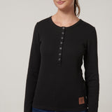 Y08237-Hard Yakka Womens Henley