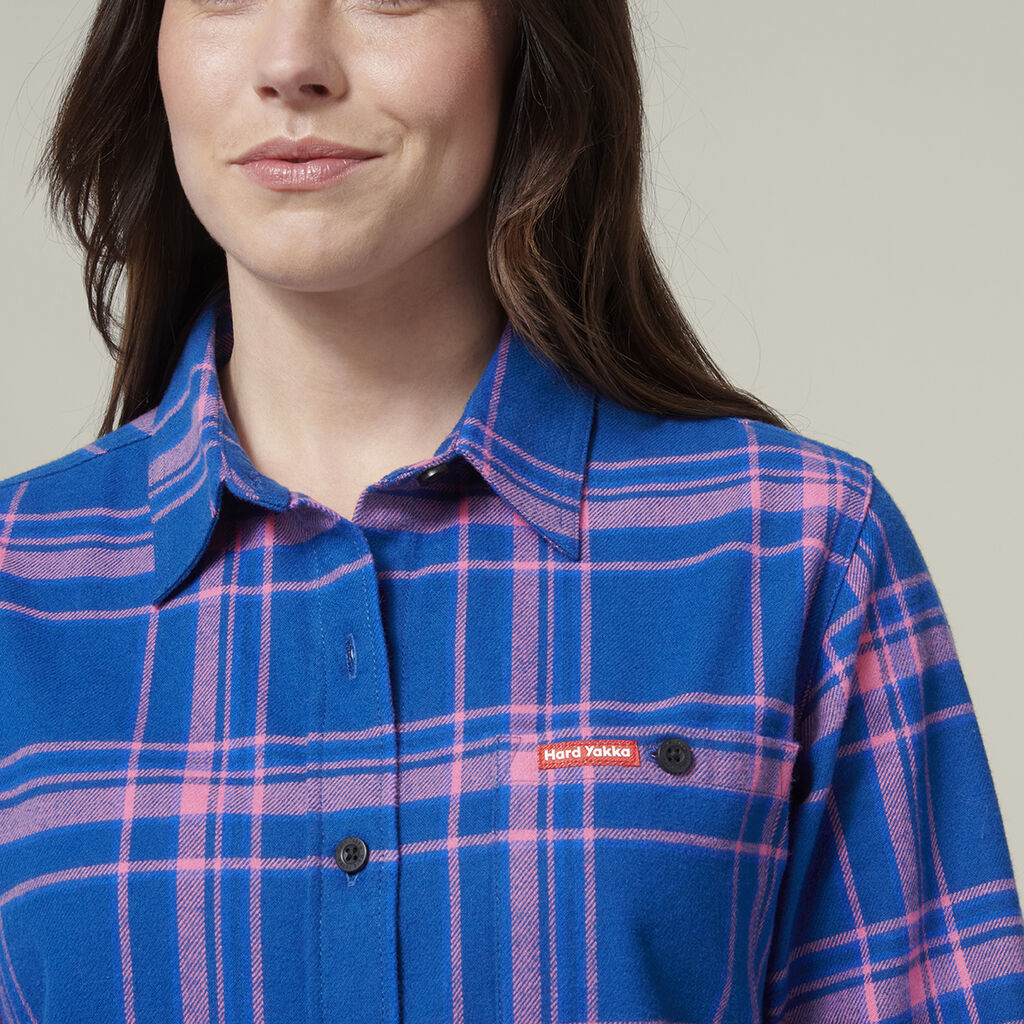 WOMEN'S CHECK FLANNIE