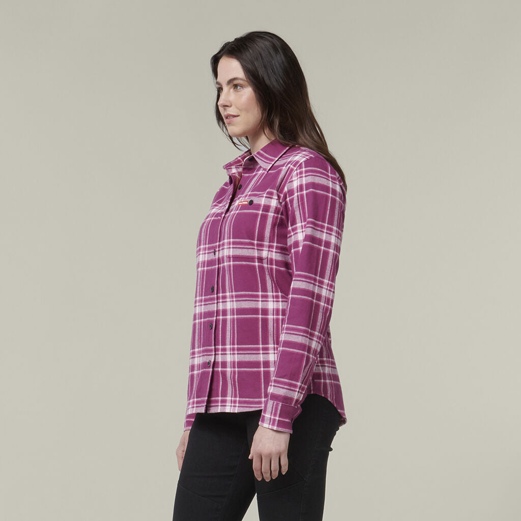 WOMEN'S CHECK FLANNIE