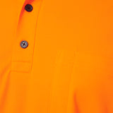 Y19616-Hard Yakka Mens Short Sleeve Hi Vis Polo