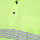 Y19618-Hard Yakka Mens Short Sleeve Hi Vis Taped Polo