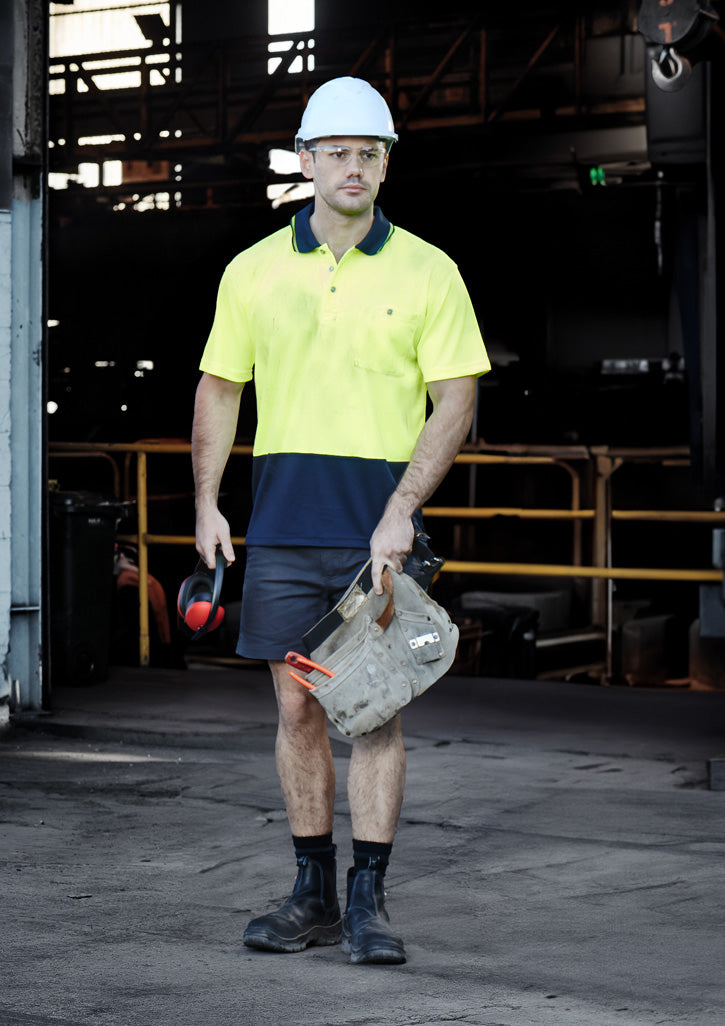 ZH231-Unisex Hi Vis Basic Short Sleeve Polo