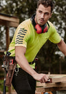 ZH320-Mens Hi Vis Komodo Short Sleeve Polo