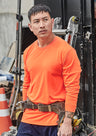 ZH390-Mens Hi Vis Long Sleeve Tee