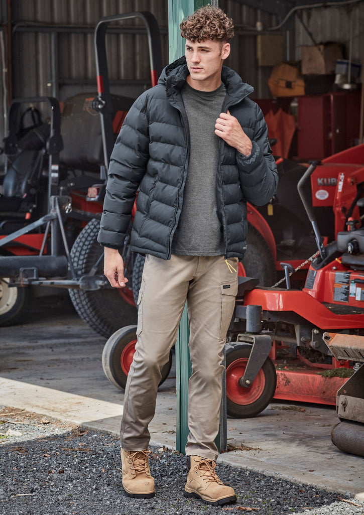 ZJ240-Unisex Streetworx Hooded Puffer Jacket