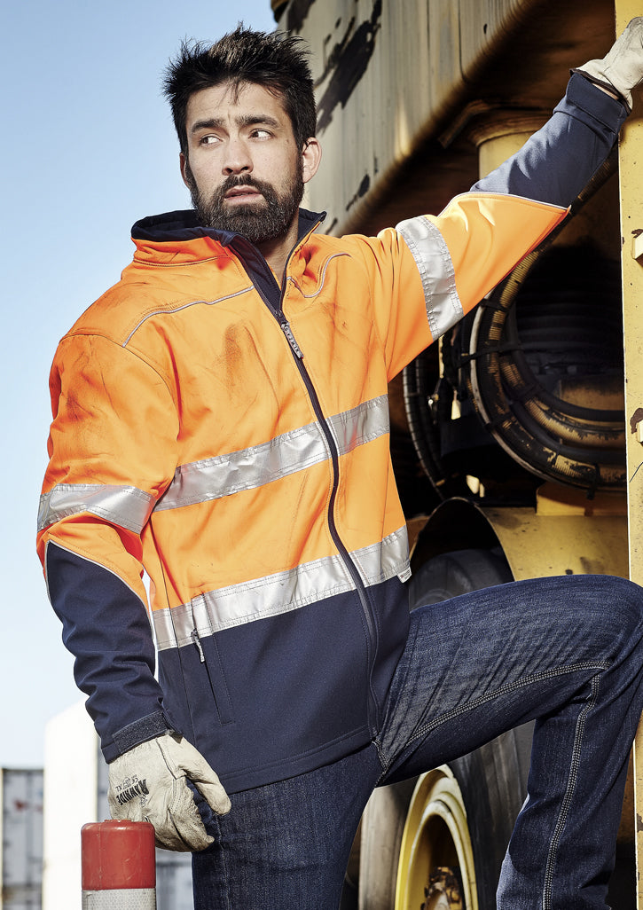 ZJ353-Unisex Hi Vis Softshell Jacket