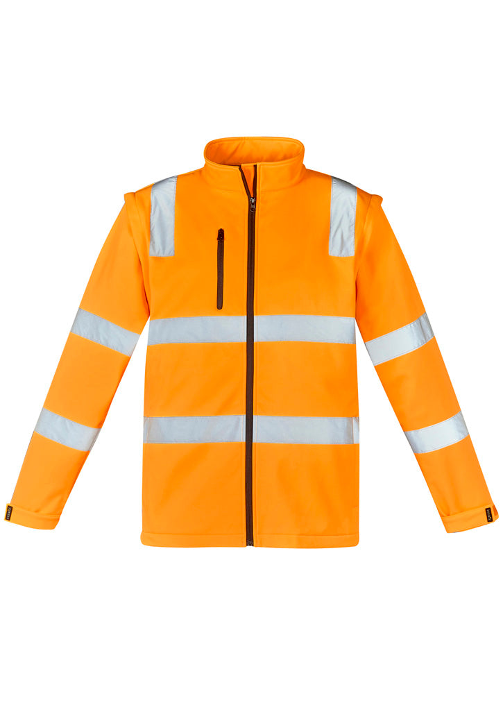 ZJ780-Unisex Hi Vis Vic Rail 2 in 1 Softshell Jacket