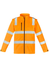 ZJ780-Unisex Hi Vis Vic Rail 2 in 1 Softshell Jacket