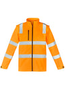 ZJ780-Unisex Hi Vis Vic Rail 2 in 1 Softshell Jacket