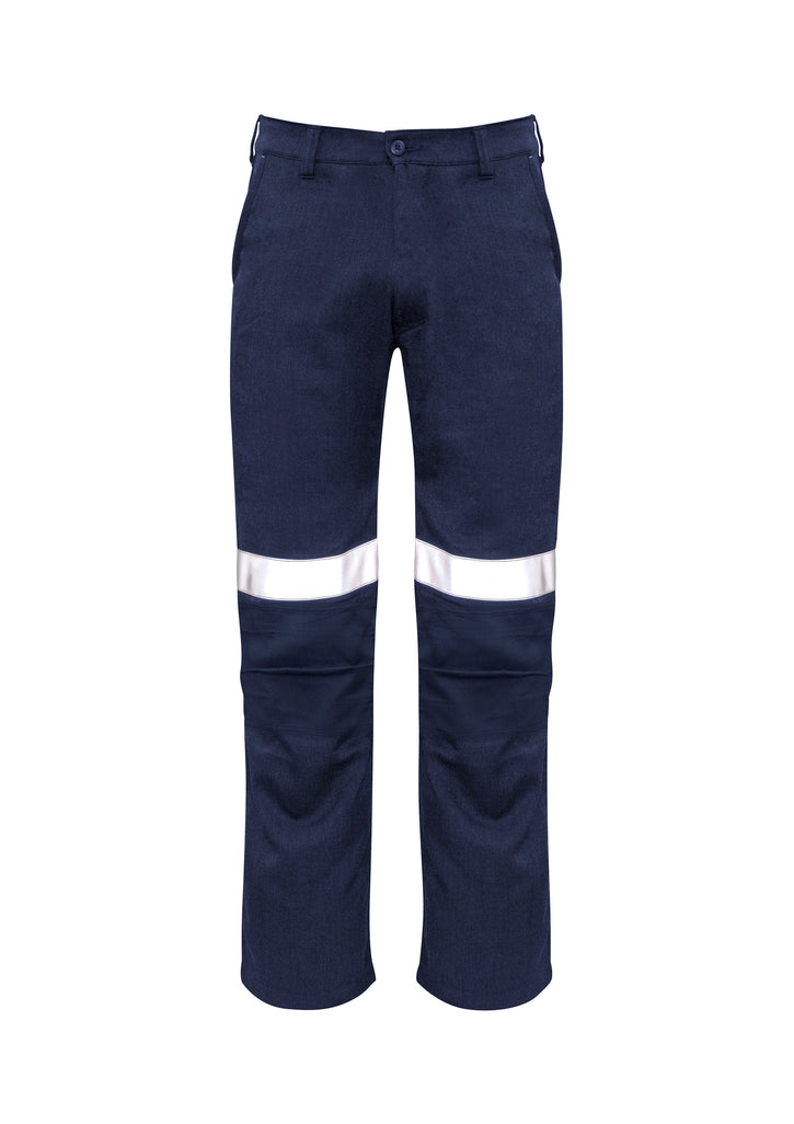 ZP523-Mens Orange Flame Traditional Style Taped Work Pant