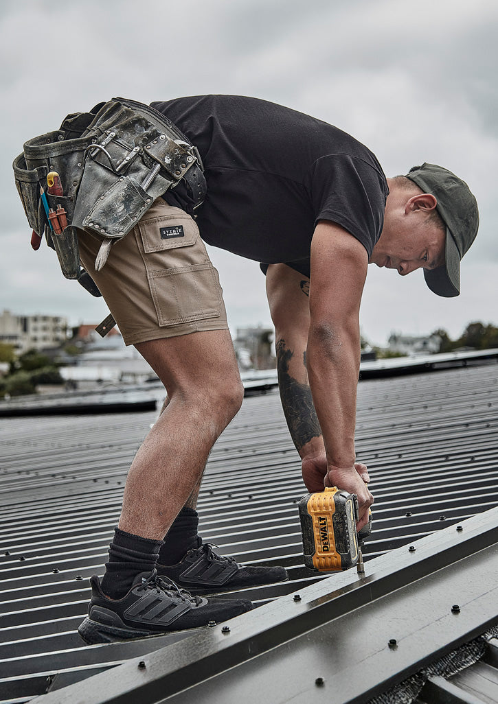 ZS235-Mens Essential Stretch Cargo Short