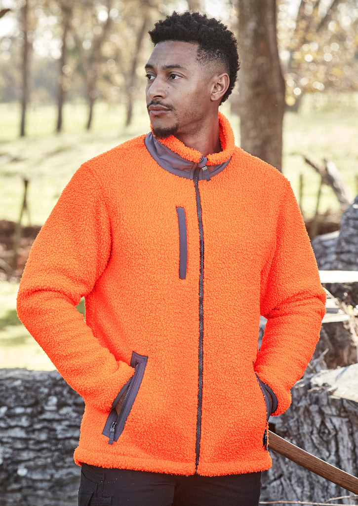 ZT285-Unisex Streetworx Full Zip Sherpa Fleece