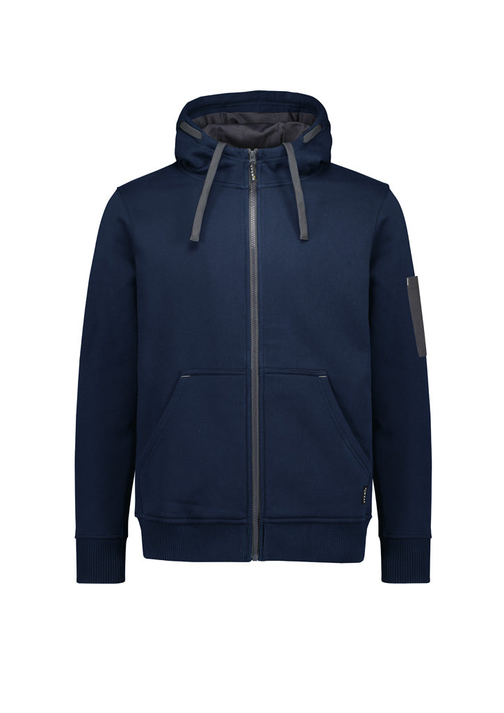 ZT468-Unisex Zip Front Multi-Pocket Hoodie