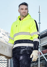 ZT483-Unisex Hi Vis Stretch Taped Hoodie