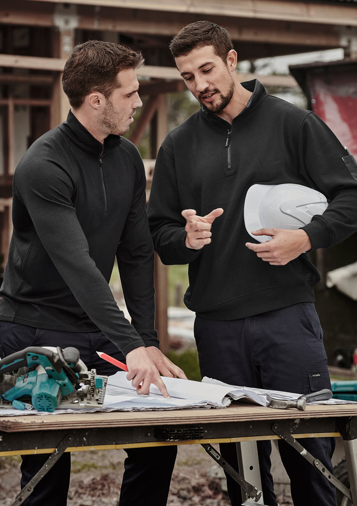 ZT766-Unisex Merino Wool Mid-Layer Pullover