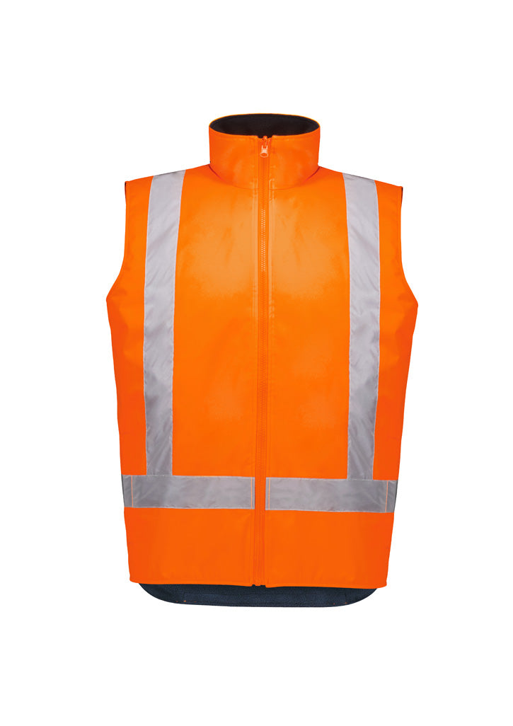 ZV228-Unisex Hi Vis Waterproof Reversible Vest
