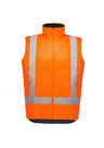 ZV228-Unisex Hi Vis Waterproof Reversible Vest