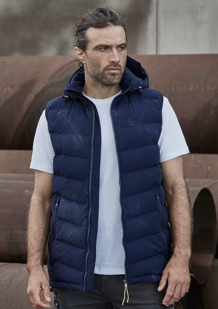 ZV245-Unisex Streetworx Hooded Puffer Vest