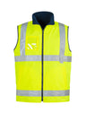 ZV358-Mens Hi Vis Lightweight Waterproof Vest