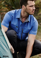 ZW465-Mens Outdoor Short Sleeve Shirt